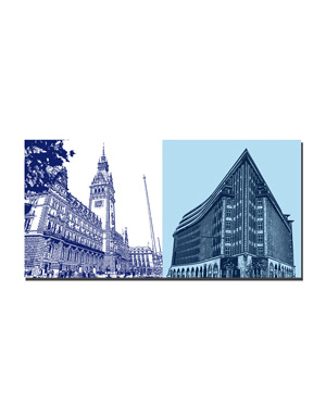 MAGNET-STORIES Hamburg - Rathaus + Chile-Haus