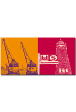MAGNET-STORIES Hambourg - Hafenkräne + Landungsbrücken