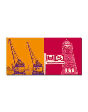 MAGNET-STORIES Hamburg - Hafenkräne + Landungsbrücken