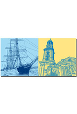 MAGNET-STORIES Hamburg - Rickmer Rickmers + St. Michaelis