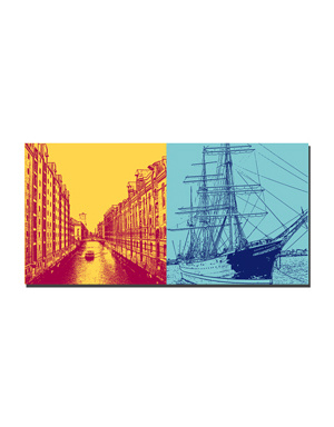 MAGNET-STORIES Hambourg - Fleet/Speicherstadt + Rickmer Rickmers