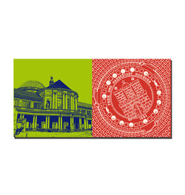 MAGNET-STORIES Picture on canvas - Hamburg - 50236