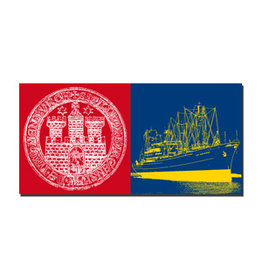 MAGNET-STORIES Picture on canvas - Hamburg - 50244