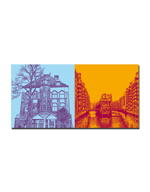 MAGNET-STORIES Hamburg - Fleetschlösschen + Fleet/Speicherstadt