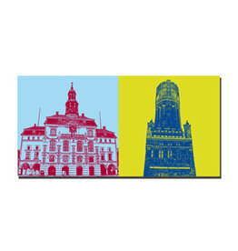 MAGNET-STORIES Image sur toile - Lüneburg - 7901