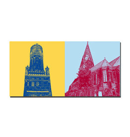 MAGNET-STORIES Picture on canvas - Lüneburg - 7907