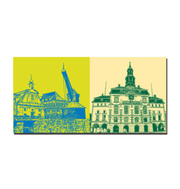 MAGNET-STORIES Image sur toile - Lüneburg - 7908