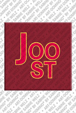 MAGNET-STORIES Joost - Magnet with the name Joost