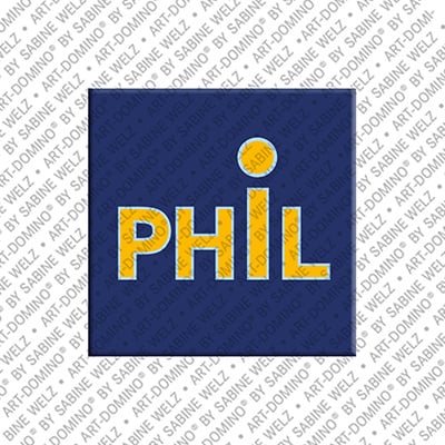 MAGNET-STORIES Phil - Magnet mit dem Vornamen Phil