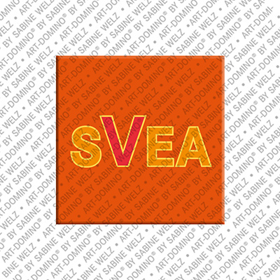 MAGNET-STORIES Svea - Magnet with the name Svea