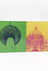 ART-DOMINO® BY SABINE WELZ Berlin - Television tower + Berlin Cathedral