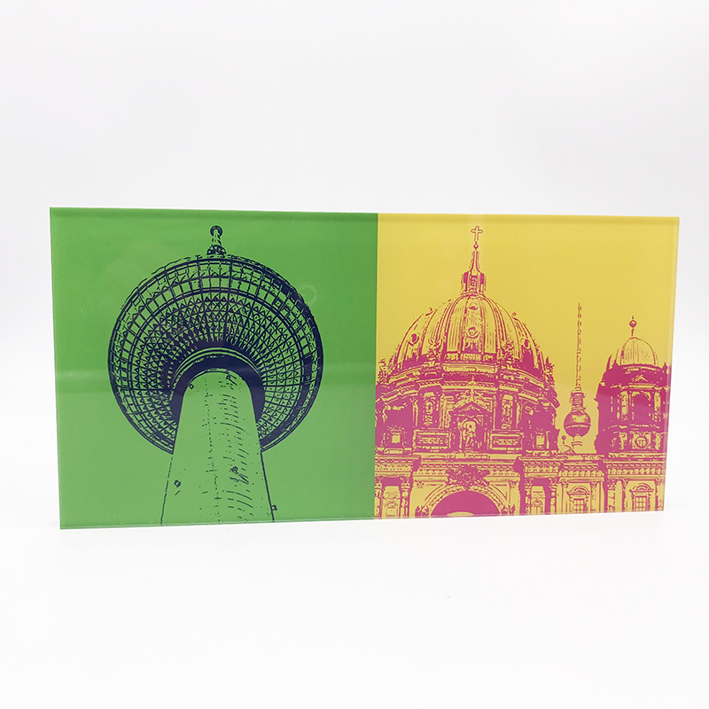 ART-DOMINO® BY SABINE WELZ Berlin - Television tower + Berlin Cathedral