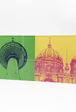 ART-DOMINO® BY SABINE WELZ Berlin - Fernsehturm + Berliner Dom