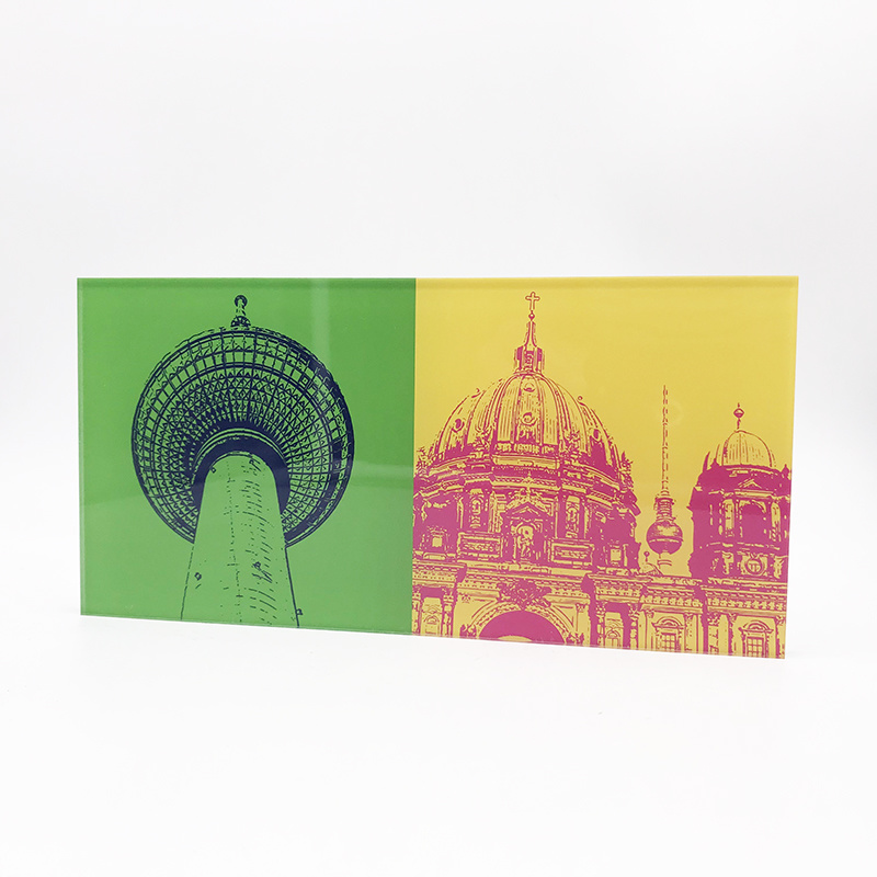 ART-DOMINO® BY SABINE WELZ Berlin - Television tower + Berlin Cathedral