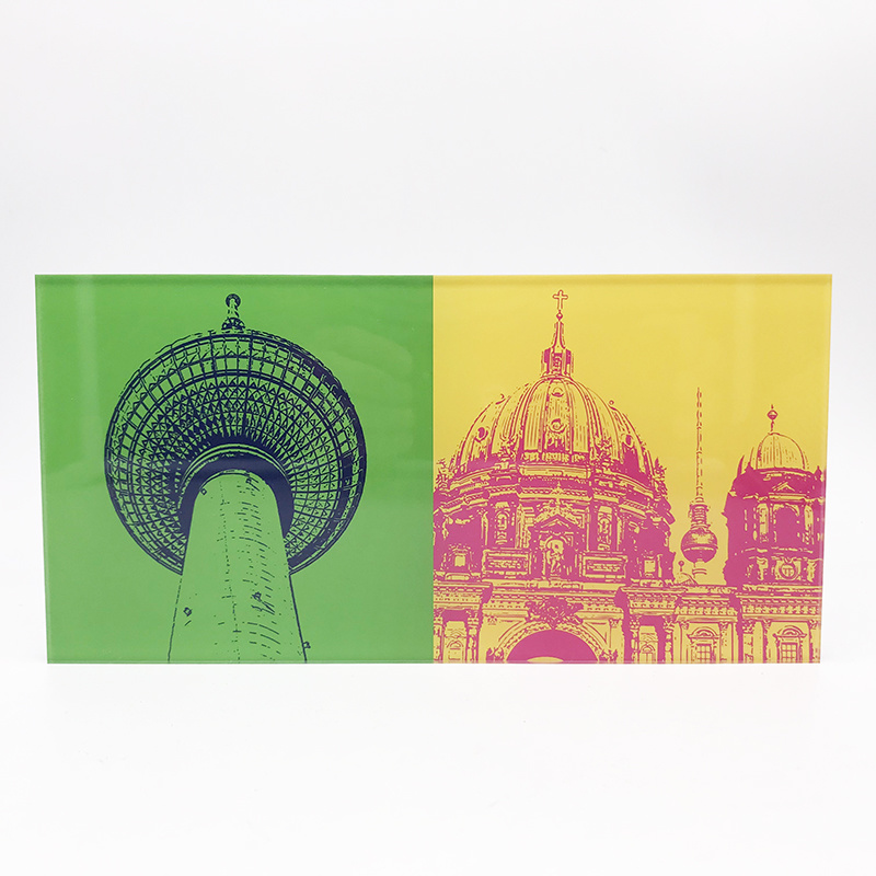 ART-DOMINO® BY SABINE WELZ Berlin - Tour de télévision + Cathédrale de Berlin