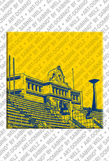 ART-DOMINO® BY SABINE WELZ Barcelona - Olympiastadion