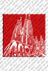 ART-DOMINO® BY SABINE WELZ Barcelona - Sagrada Familia - 2