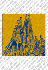 ART-DOMINO® BY SABINE WELZ Barcelona - Sagrada Familia