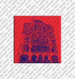 ART-DOMINO® BY SABINE WELZ Aimant - Espagne - Barcelone - 10