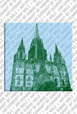 ART-DOMINO® BY SABINE WELZ Barcelone - Cathedrale