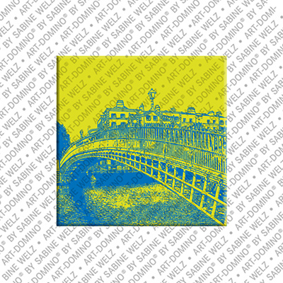 ART-DOMINO® BY SABINE WELZ Dublin - Half Penny Bridge