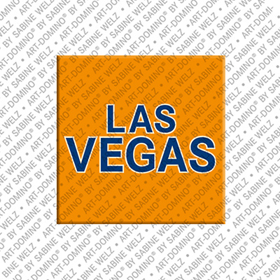 ART-DOMINO® BY SABINE WELZ Las Vegas - Lettrage