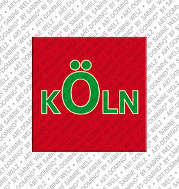 ART-DOMINO® BY SABINE WELZ Magnet - Cologne - 00