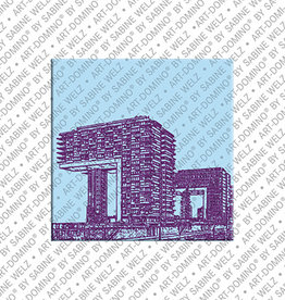 ART-DOMINO® BY SABINE WELZ Aimant - Allemagne - Cologne - 09