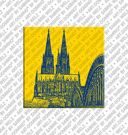 ART-DOMINO® BY SABINE WELZ Aimant - Cologne - 13