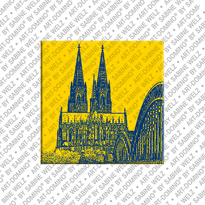 ART-DOMINO® BY SABINE WELZ Cologne - Cologne Cathedral - 3