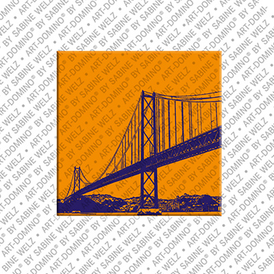 ART-DOMINO® BY SABINE WELZ Lisbon - Ponte de 25 Abril