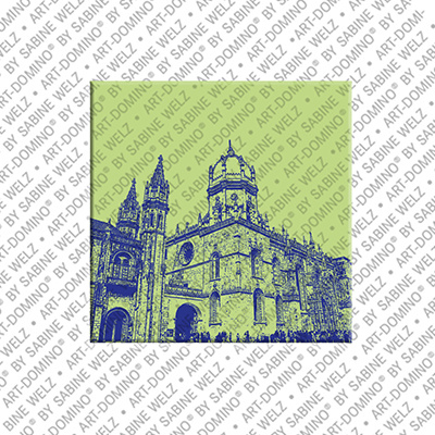 ART-DOMINO® BY SABINE WELZ Lissabon - Hieronymitenkloster Mosteiro dos Jerónimos