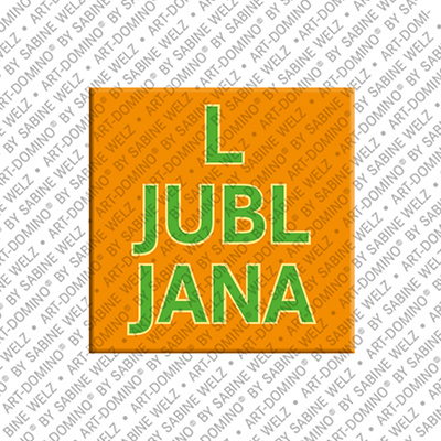 MAGNET-STORIES Ljubljana - Lettering