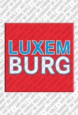 MAGNET-STORIES Luxemburg - Schriftzug