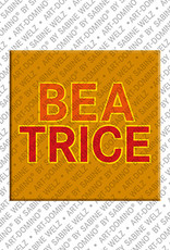 MAGNET-STORIES Beatrice - Magnet mit dem Vornamen Beatrice