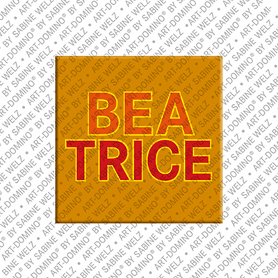 MAGNET-STORIES Beatrice - Magnet mit dem Vornamen Beatrice