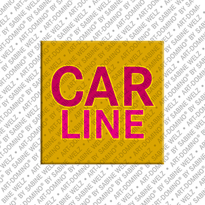 MAGNET-STORIES Carline - Magnet with the name Carline