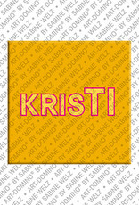 MAGNET-STORIES Kristi - Aimant avec le nom Kristi