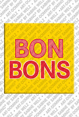 ART-DOMINO® BY SABINE WELZ Bonbons – Aimant avec Bonbons