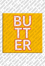 ART-DOMINO® BY SABINE WELZ Butter – Magnet with Butter