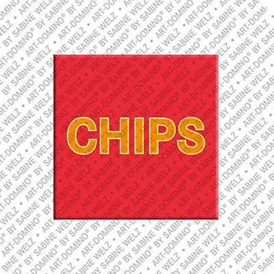 ART-DOMINO® BY SABINE WELZ Chips – Magnet with Chips