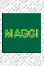 ART-DOMINO® BY SABINE WELZ Maggi – Magnet mit Maggi