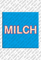 ART-DOMINO® BY SABINE WELZ Milch – Magnet mit Milch