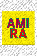 MAGNET-STORIES Amira - Magnet mit dem Vornamen Amira
