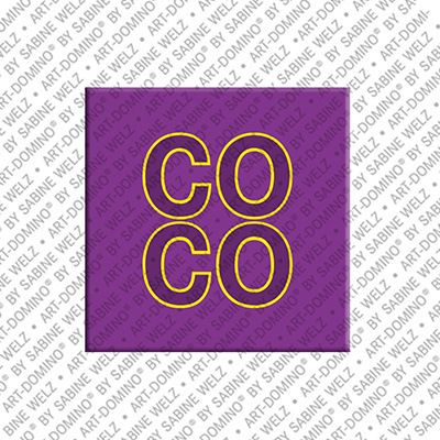 MAGNET-STORIES Coco - Magnet mit dem Vornamen Coco