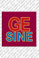 MAGNET-STORIES Gesine - Magnet mit dem Vornamen Gesine