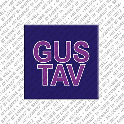 MAGNET-STORIES Gustav - Magnet mit dem Vornamen Gustav