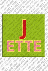 MAGNET-STORIES Jette - Magnet with the name Jette