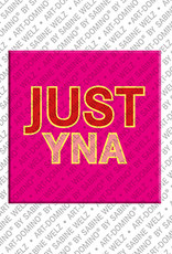 MAGNET-STORIES Justyna - Magnet with the name Justyna