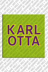 MAGNET-STORIES Karlotta - Magnet mit dem Vornamen Karlotta